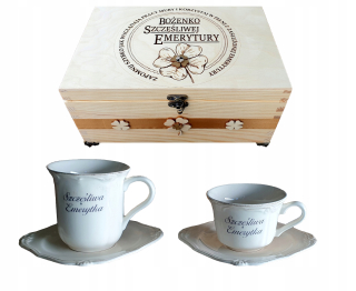 Truhlica pre dôchodcu, elegantný dôchodcovský darčekový set