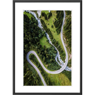 Rám pre jeden rámec fotogalérie 50 x 40 cm