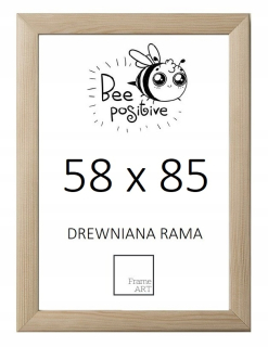 Drevený rám Sosnów 58x85 Puzzle 85x58