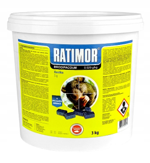 Ratimor Kostka 3 kg Silné myšie potkany