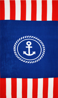 J&W Beach Towel 170 cm Polyester
