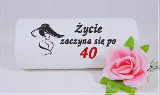 Darčekové narodeniny uteráka 18 20 30 40 50 60 60 80 80 80