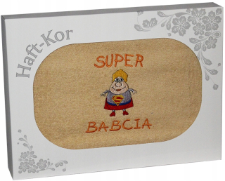 Uterák 70x140 s veľkou výšivkou
