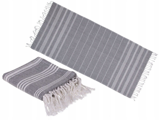 Hammam pre saunu 170 x 80 cm odtiene šedej