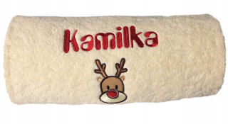 Pekný plážový uterák 100 cm bavlna