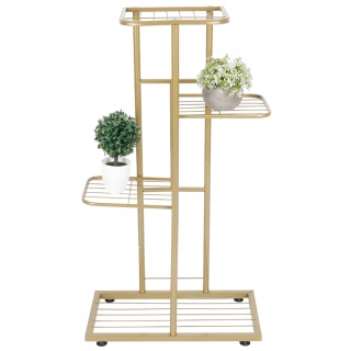 Stojan na kvety - Oceľový stojan záhonu na balkón balconono 80cm