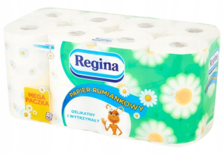 Toaletný papier - Regina - toaletný papier - harmanček - 16 valcov