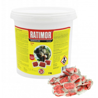 Potkany jedovatá myš bez škodcu 1 kg