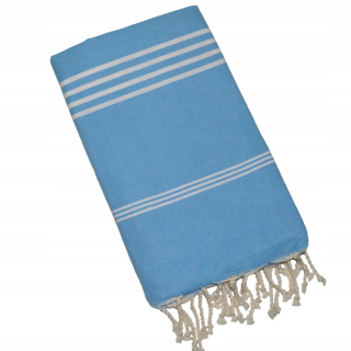 Hammam pre saunu 200 x 100 cm biele ružové odtiene