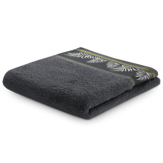 Ameliahome Cotton Towel Pavos Graphite 70x140
