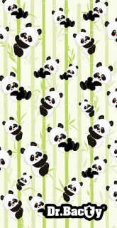 Rýchle -uterák Dr. Panda 70 cm x 140 cm