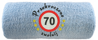 Darček s vyšívaným uterákom k 40. narodeninám