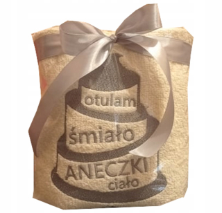 Uterák s výšivkou - darček, narodeniny, svadba