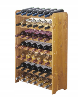 Stojan na víno - Víno Knižnica Stand Police RW-3-42 Color Gift