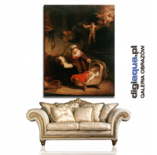 Rembrandt van Rijn - svätá rodina, náboženstvo