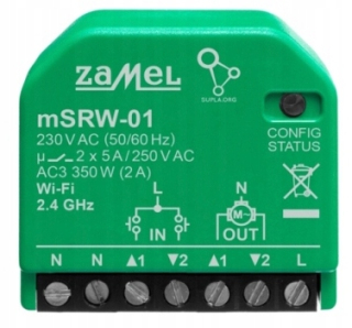Smart home ovládač - WiFi ovládač Zamel Supla