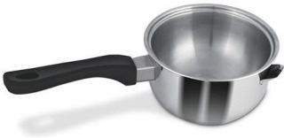 Hrniec, kastrol - Rondel Lamart Lait LT1099 1 L strieborný Indukčné