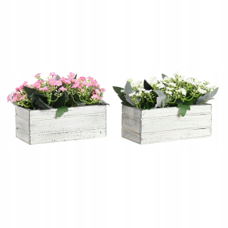 Dekoratívna rastlina DKD DOMOV DECON PINK WOOD B