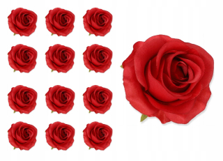 Rose Vivaldi červená hlava 12 kusov