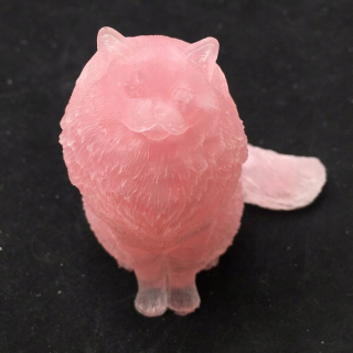 Pink Crystal Style 1 PC Prírodný kremeň Krysz