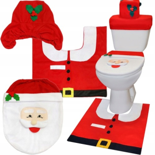 Ruhhy Santa Claus dekoračný kryt do kúpeľne