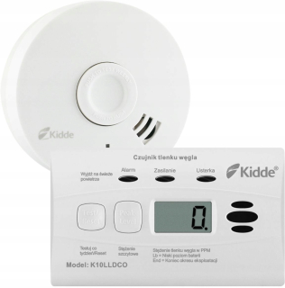 Smart home senzor - Kidde 10Y29 detektor dymu, zvukový alarm, svetelný alarm