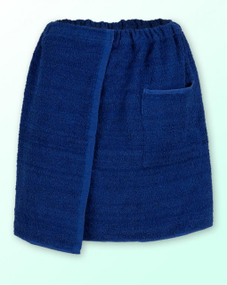 Kilt na saunu 50 x 140 cm odtieňov modrej