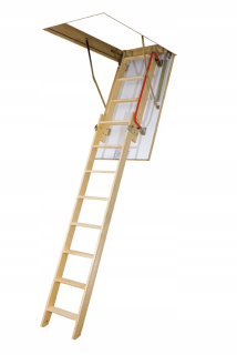 Podkrovné schody - schody segmentové Posuvné FAKRO LDK 70x130 / 280cm