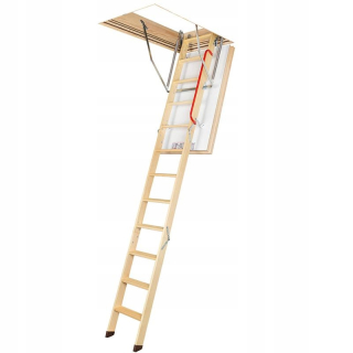 Podkrovné schody - Attrice schody Fakro LWT 60x120 # Warm U = 0,51