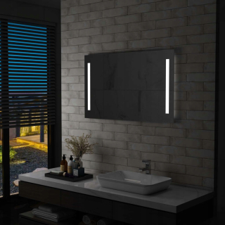 Zrkadlo - NÁSTENNÉ ZRKADLO DO KÚPEĽNE S LED, 100 X 60 CM