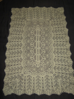 Behun na stol - Beige Tread, zlato 120 x 80 cm