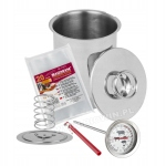 Hrniec na šunku - SET Hook 1,5 kg + teplomer, vrecia 20ks