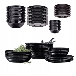 Porcelán, servis - Večera Ikea NÄTBARB, 24 ks.
