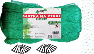 Ochranná sieť proti vtákom pre vtáky 10x20m