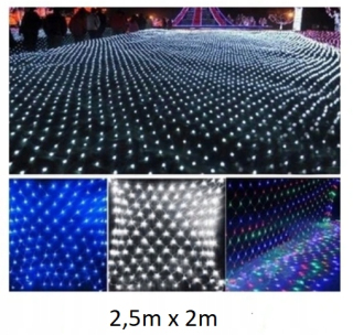 Led osvetlenie vianočného stromčeka vonkajšie 3 m 101 - 200 svetiel