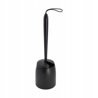 WC kefa - Silikónová kefa na toaletu 44 cm čierny duscha