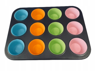 Plech, forma na pečenie - Forma na muffiny Brunbeste 35 cm