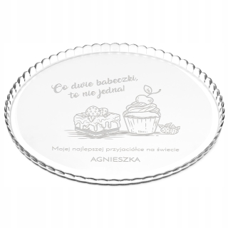 Stojan na tortu, ovocie - Patera Murrano 32,5 cm