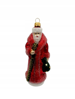 SKLENENÉ VIANOČNÉ GULE Dark Queen 12,5 cm