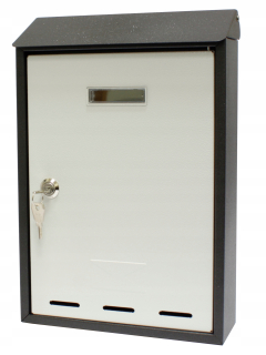 Poštová schránka - Box na zozname 330x220x70mm poštové Metalplus