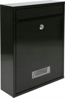 Poštová schránka - Box na zozname 360x260x80mm čierna