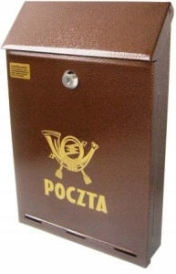 Poštová schránka - LETTERBOX A-4 ANTRACIT