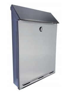 Poštová schránka - Box na zozname A4 INOX poštové nerezovej PL