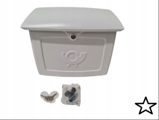 Poštová schránka - LETTERBOX BURG-WACHTER MALMO 889 V BIELEJ