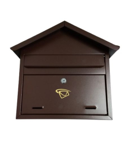 Poštová schránka - Box na listy Cottage Simple SDP1 hnedé