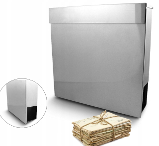 Poštová schránka - INOX Zoznam Box Stainless Steel Gasernik