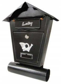 Poštová schránka - LETTERBOX S TRUBKOU SD1T SIVO-ANTIKVÝ