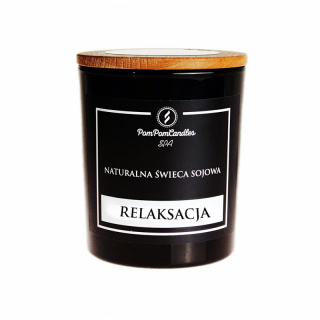 Tradičná relaxácia sójovej sviečky napriek pomchám 1 ks.