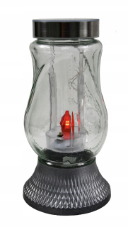 lampáš glamour sviečka STROM na hrob pomník 25 cm