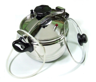 Tlakový hrniec - Solid QUICKET 7 L Steel Free Ľud!